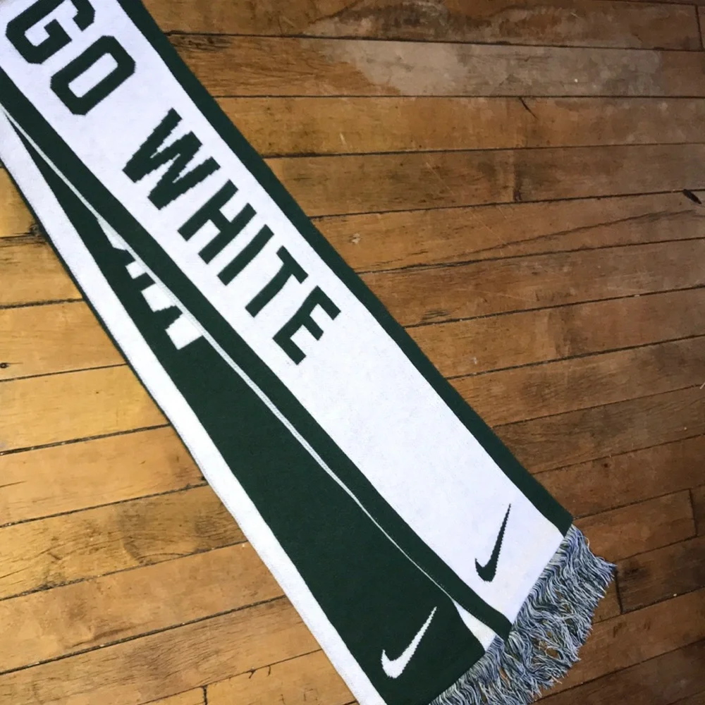 Nike Michigan State Green & White‎ Scarf
